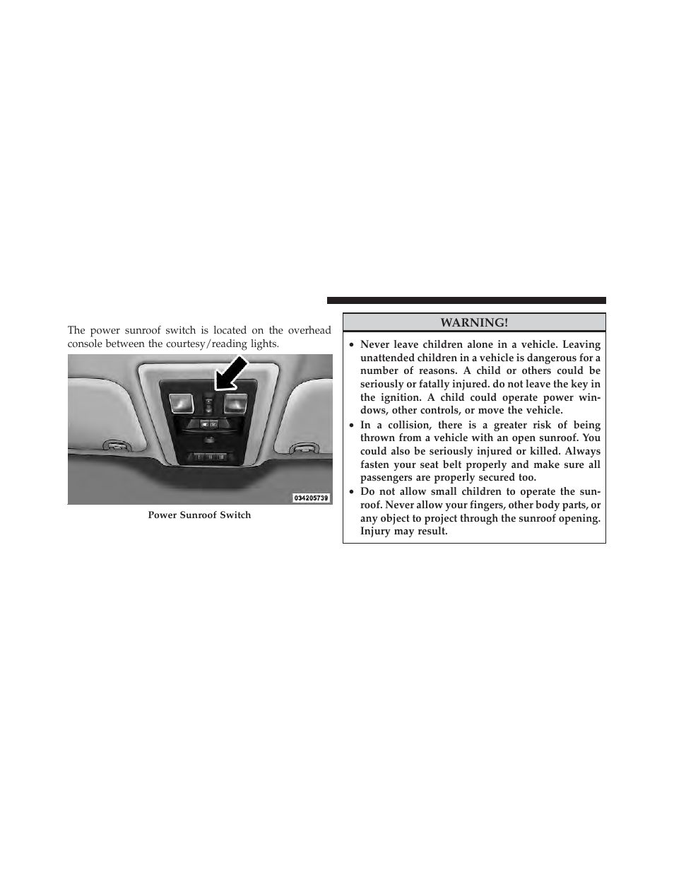 Power sunroof — if equipped | Dodge 2012 Ram User Manual | Page 202 / 730