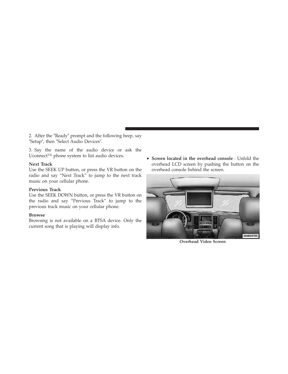 Getting started, Uconnect™ multimedia video entertainment, System (ves)™ — if equipped | Dodge 2012 Ram User Manual | Page 322 / 730