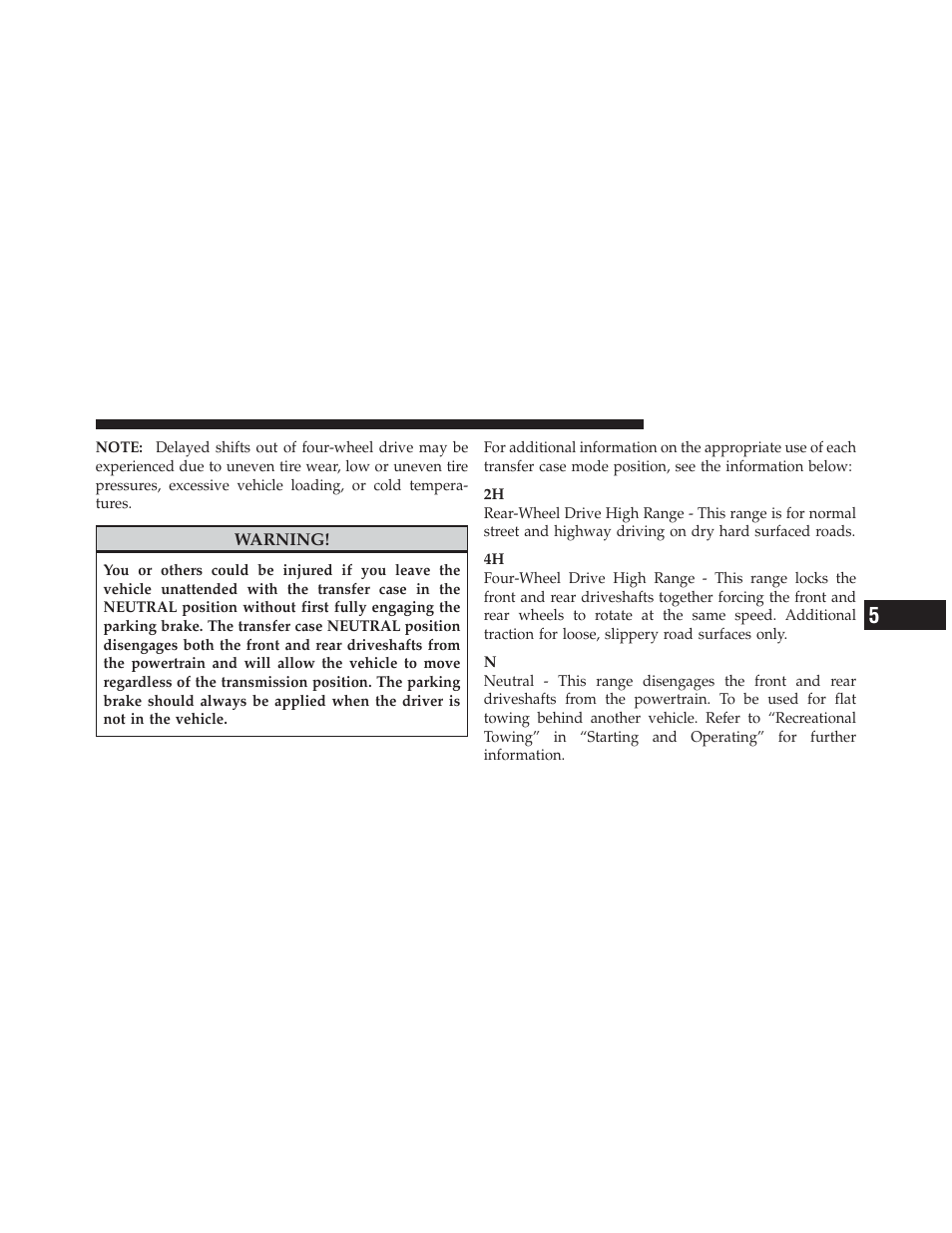 Dodge 2012 Ram User Manual | Page 415 / 730