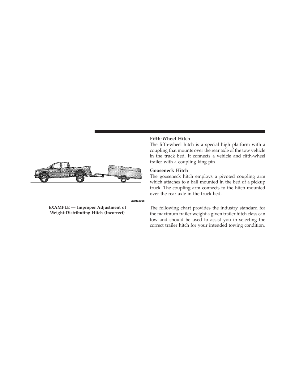 Trailer hitch classification | Dodge 2012 Ram User Manual | Page 550 / 730