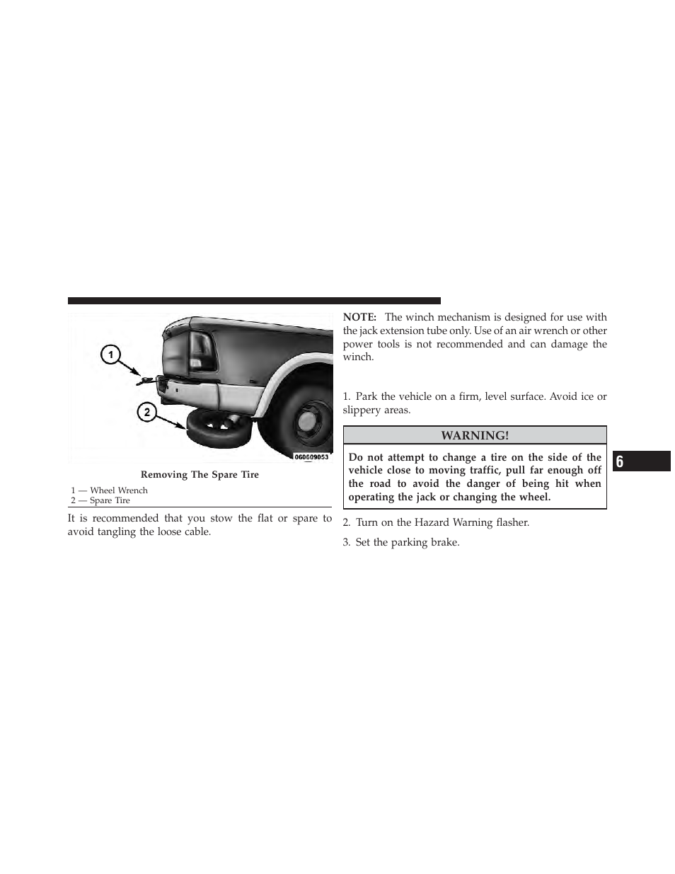 Preparations | Dodge 2012 Ram User Manual | Page 593 / 730