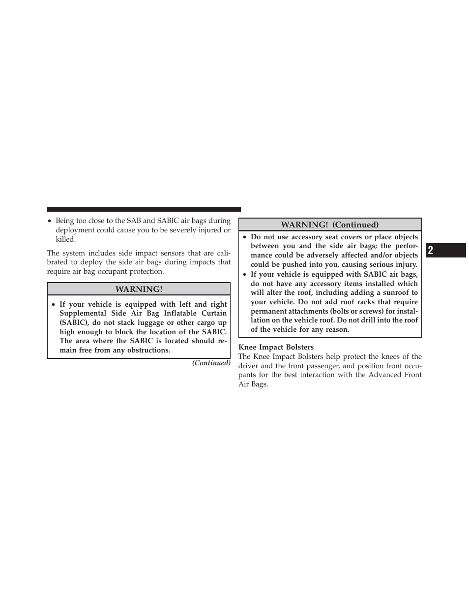Dodge 2012 Ram User Manual | Page 63 / 730