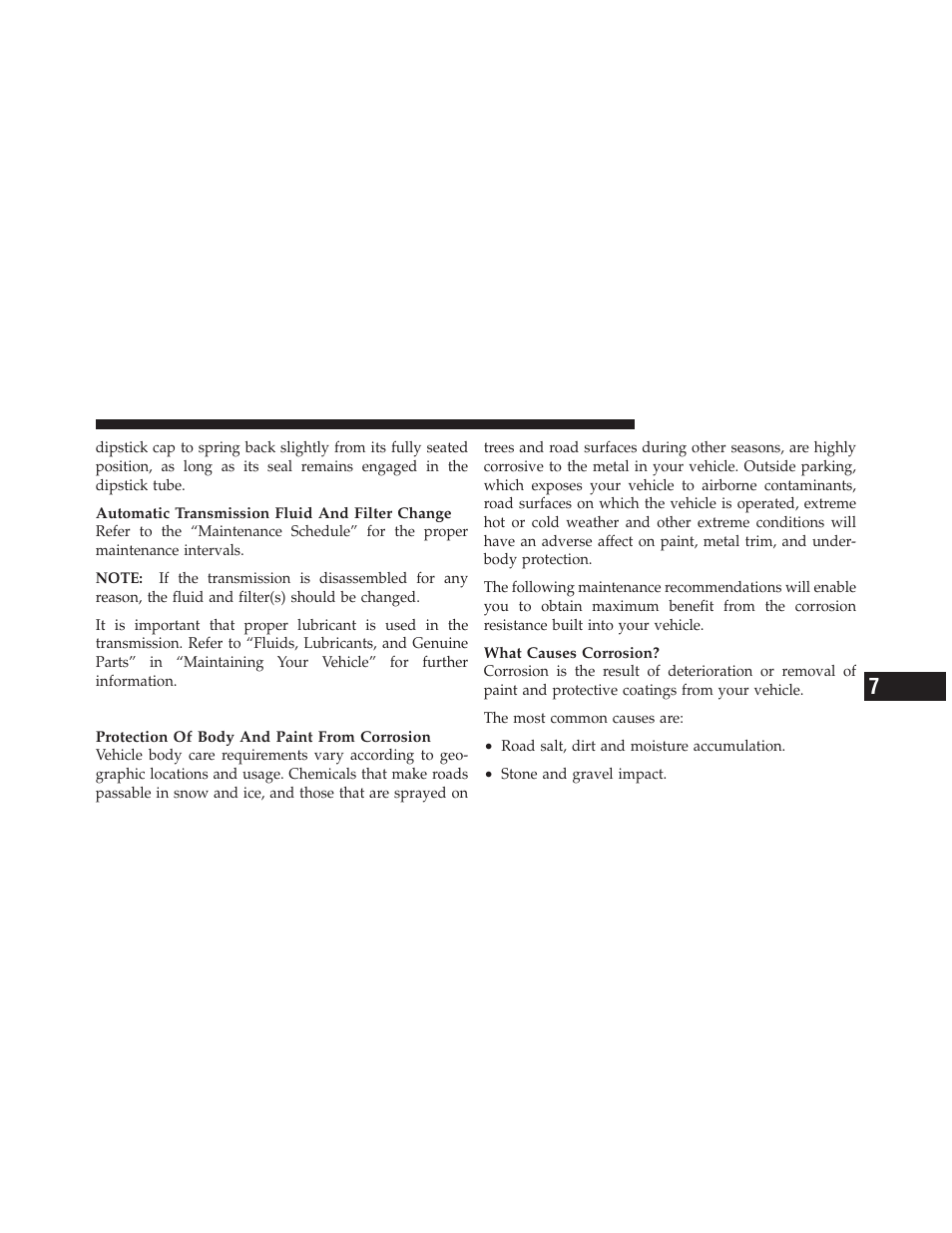 Appearance care and protection from corrosion, Appearance care and protection from, Corrosion | Dodge 2012 Ram User Manual | Page 653 / 730