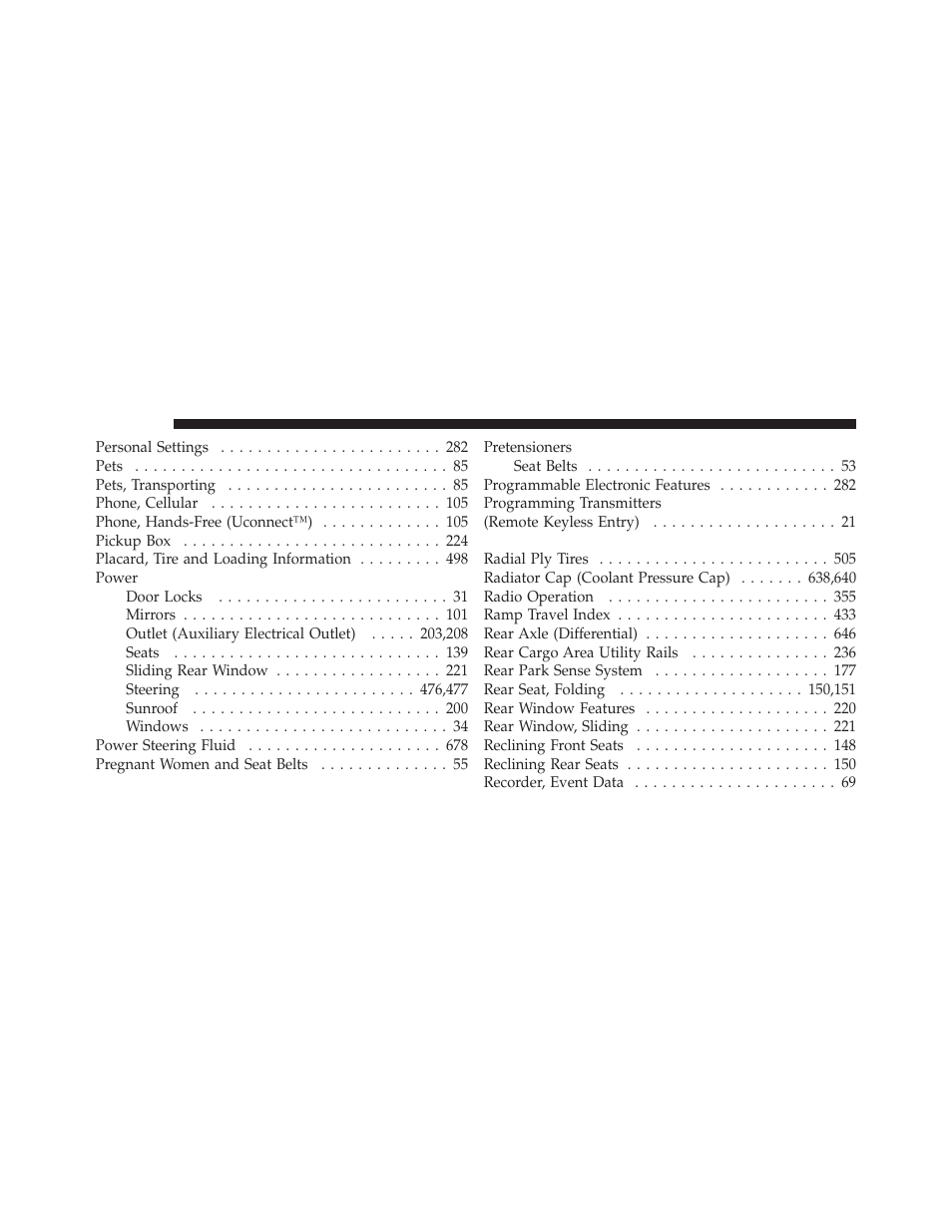 Dodge 2012 Ram User Manual | Page 722 / 730