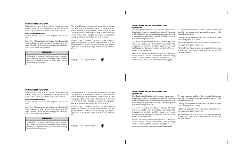 Dodge 2012 Ram Diesel User Manual | Page 2 / 174