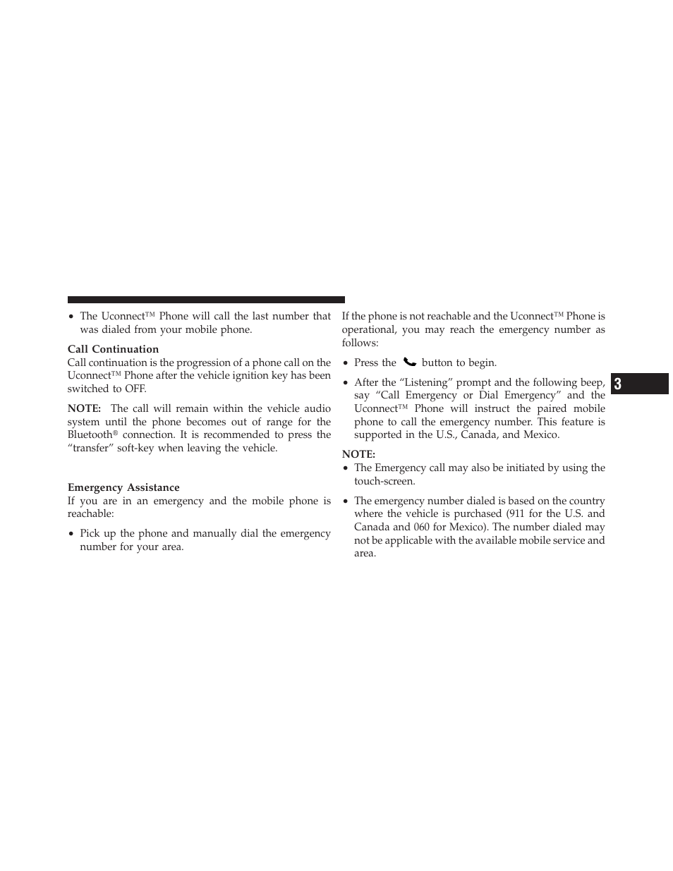 Uconnect™ phone features | Dodge 2012 Charger SRT8 User Manual | Page 153 / 573