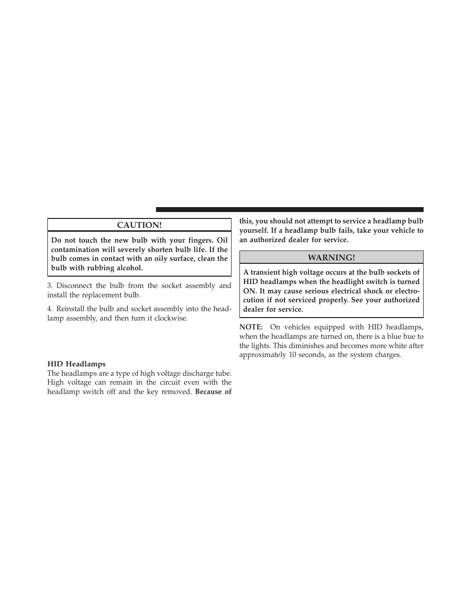 Front low beam headlamp and park/turn | Dodge 2012 Charger SRT8 User Manual | Page 516 / 573