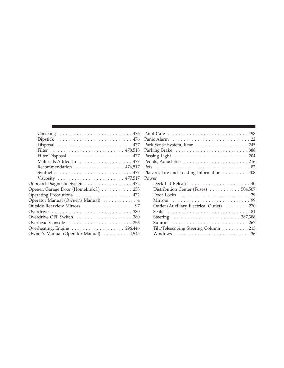 Dodge 2012 Charger SRT8 User Manual | Page 564 / 573