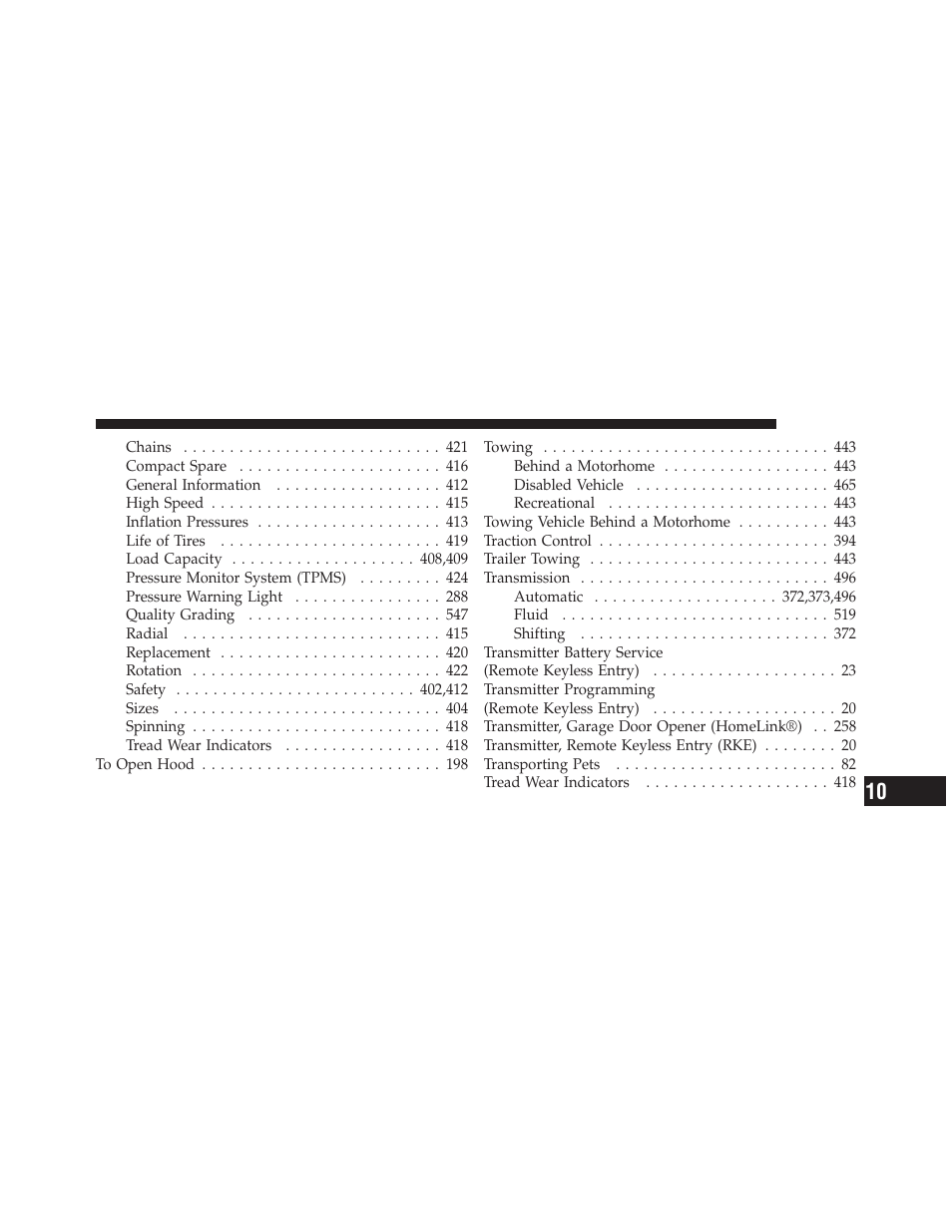 Dodge 2012 Charger SRT8 User Manual | Page 569 / 573