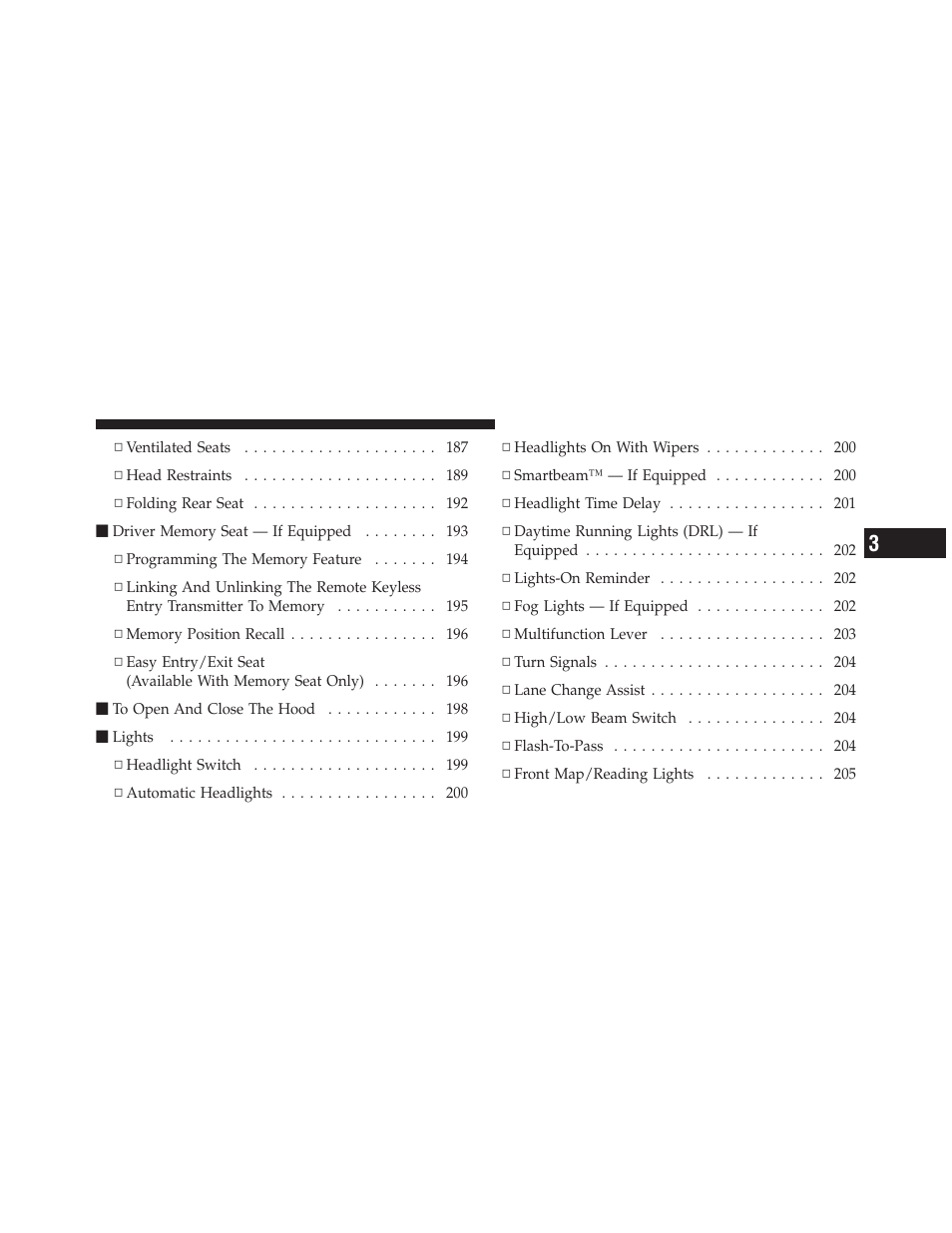 Dodge 2012 Charger SRT8 User Manual | Page 93 / 573