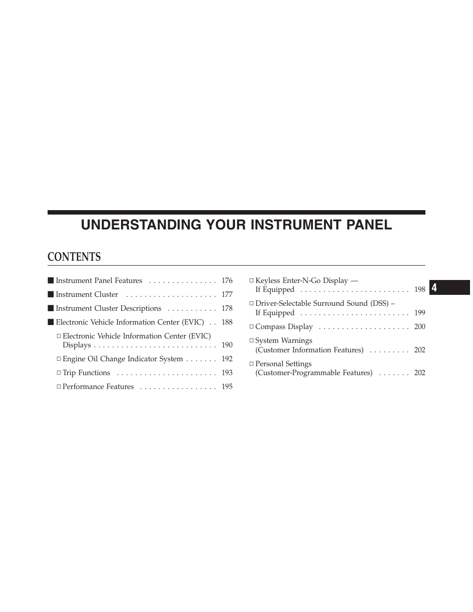 Dodge 2012 Challenger SRT8 User Manual | Page 175 / 471