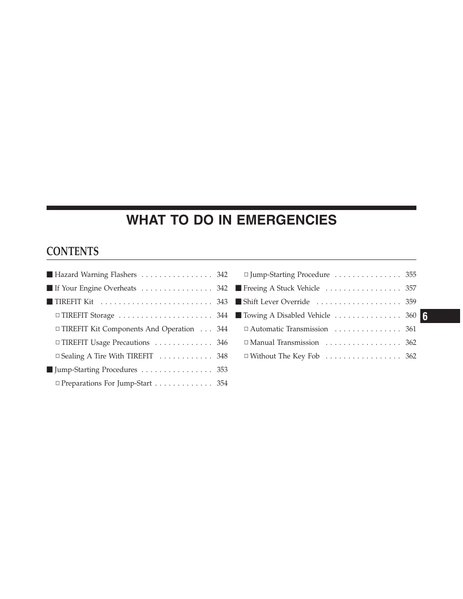 Dodge 2012 Challenger SRT8 User Manual | Page 343 / 471