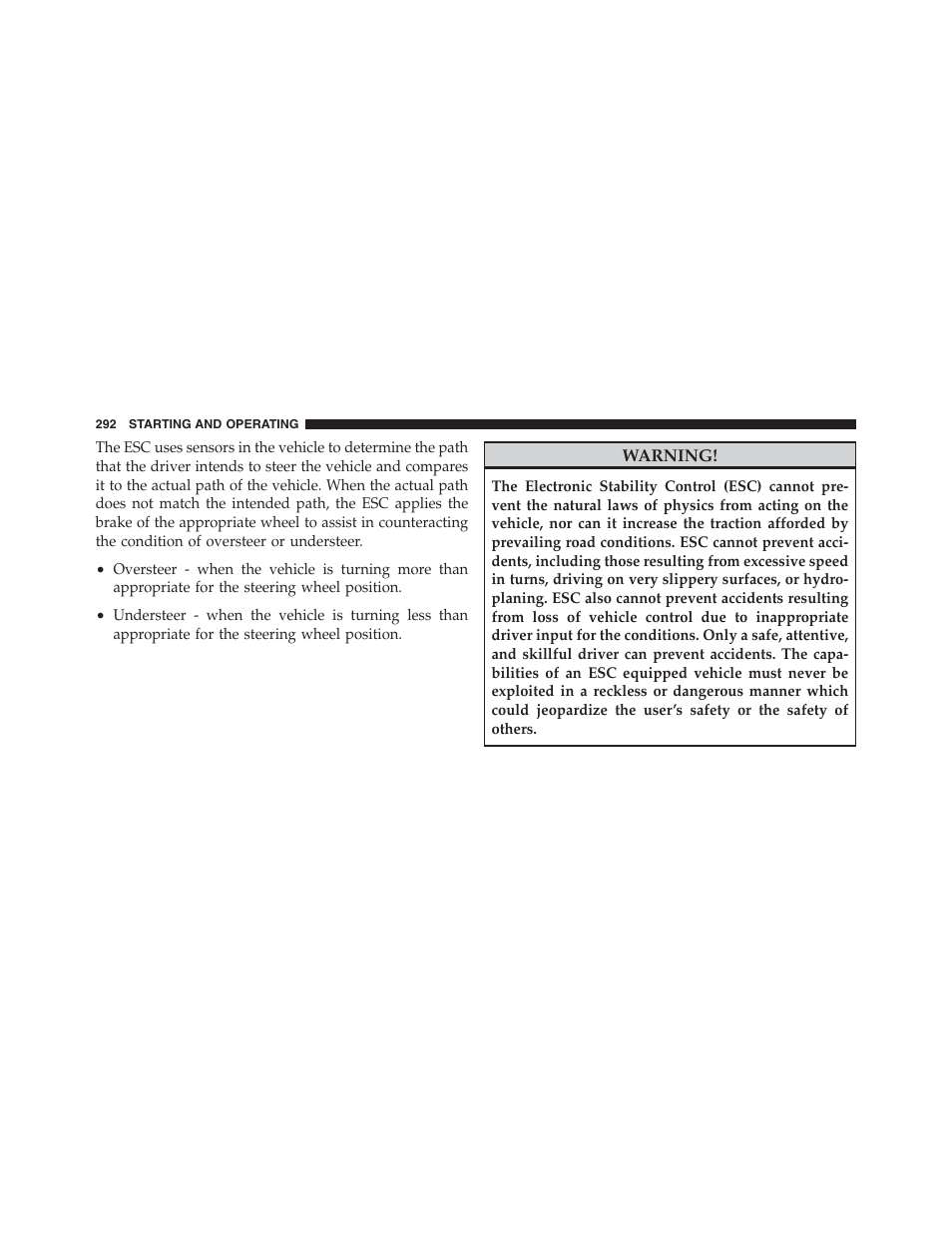 Dodge 2012 Challenger User Manual | Page 294 / 494