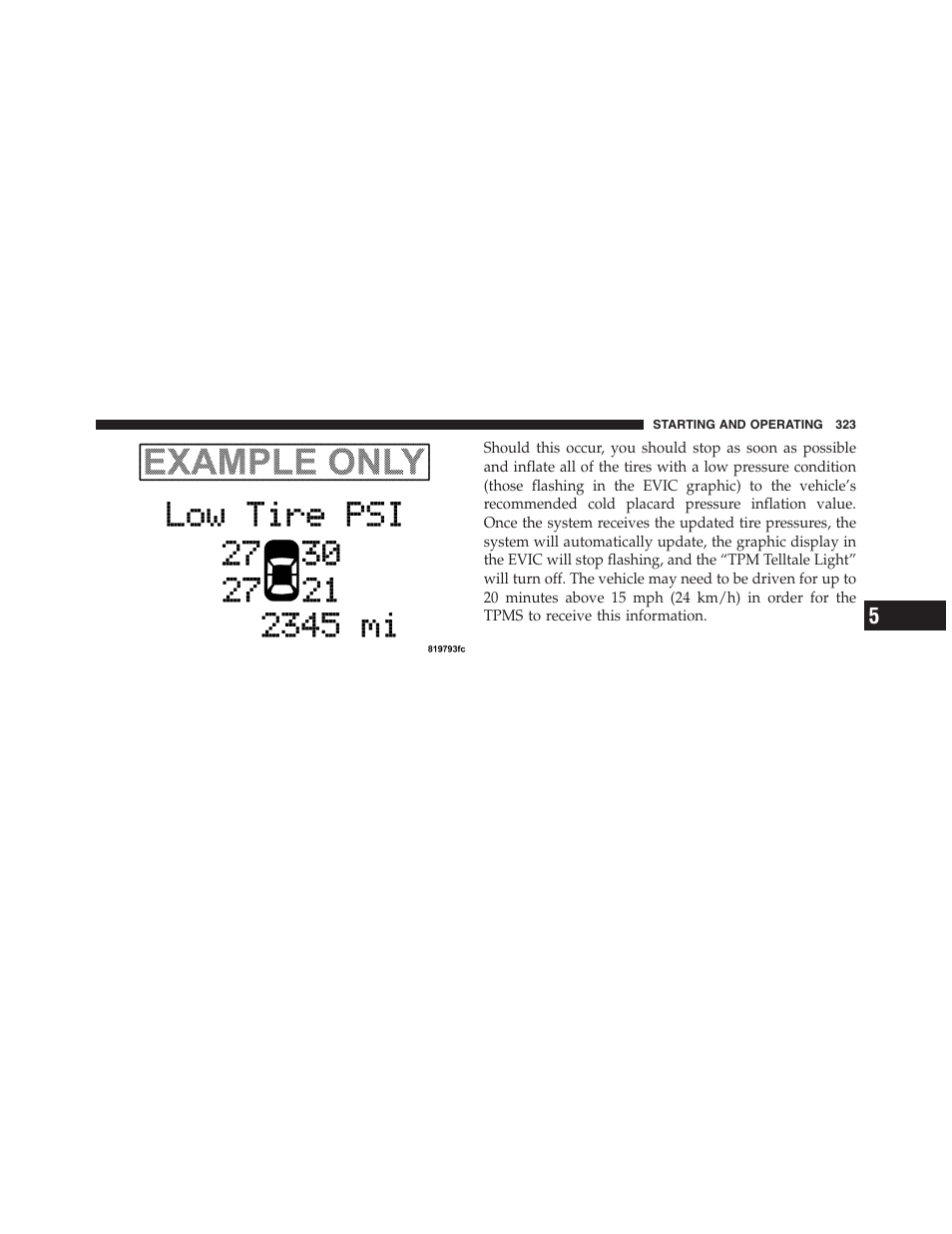 Dodge 2012 Challenger User Manual | Page 325 / 494