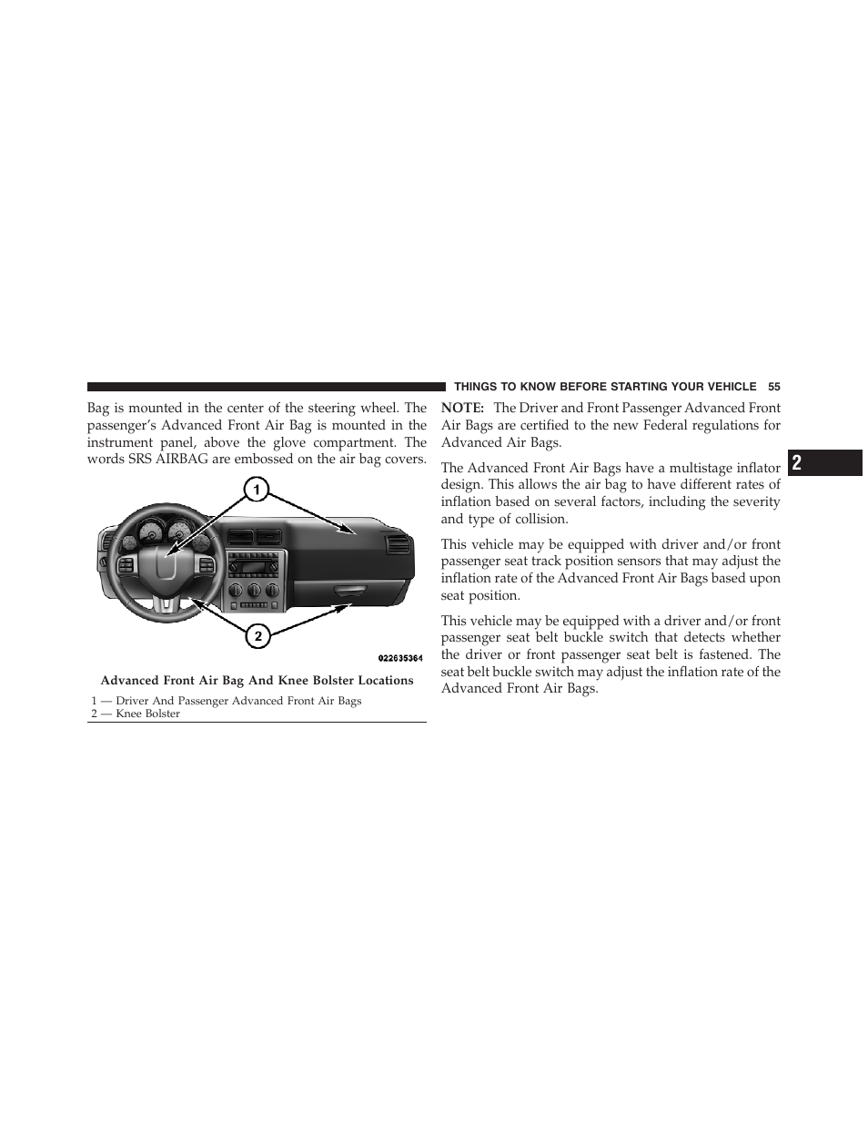 Dodge 2012 Challenger User Manual | Page 57 / 494