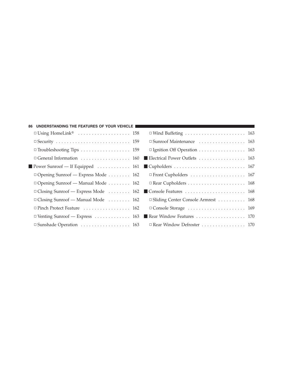 Dodge 2012 Challenger User Manual | Page 88 / 494