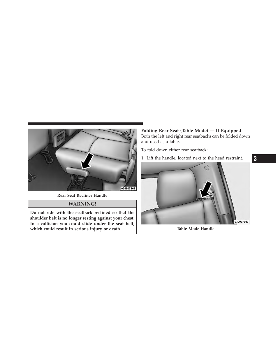 Dodge 2011 Ram User Manual | Page 113 / 636