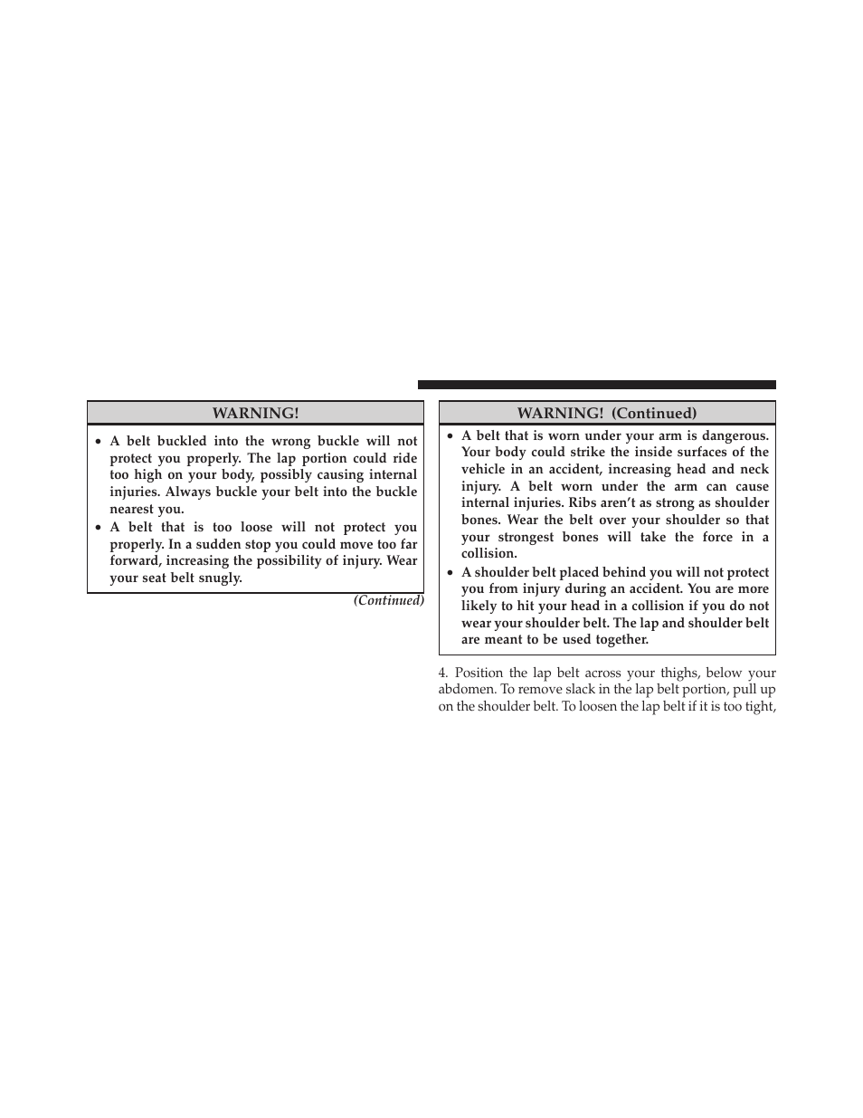 Dodge 2011 Ram User Manual | Page 44 / 636