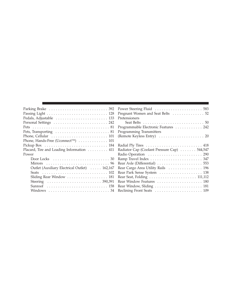 Dodge 2011 Ram User Manual | Page 628 / 636