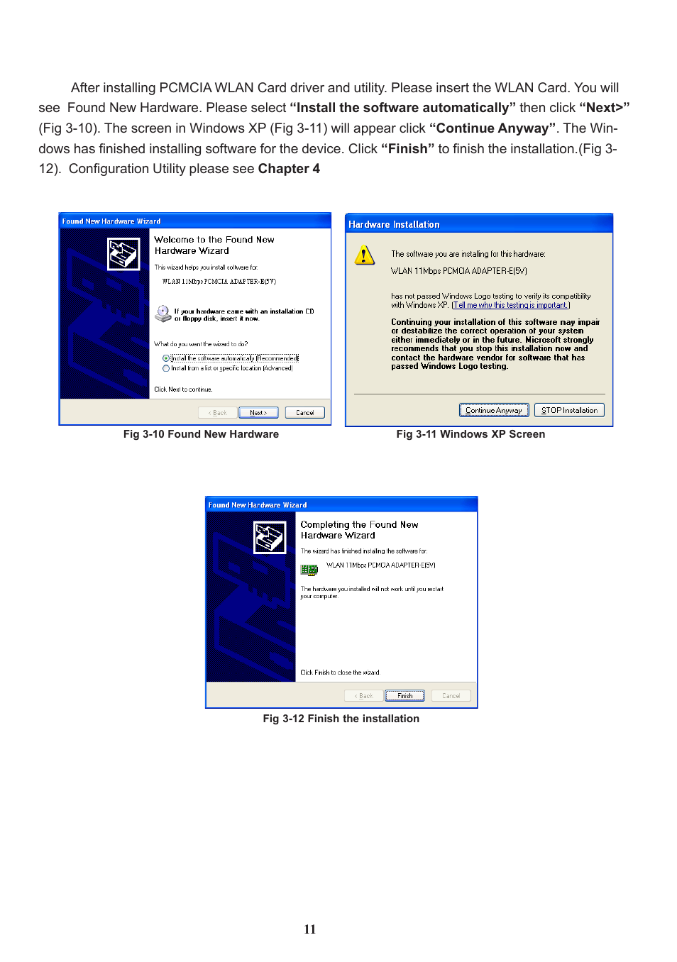 Boca Research Wireless LAN PC Card 11Mbps User Manual | Page 12 / 30