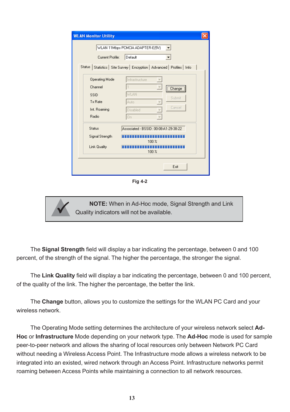 Boca Research Wireless LAN PC Card 11Mbps User Manual | Page 14 / 30