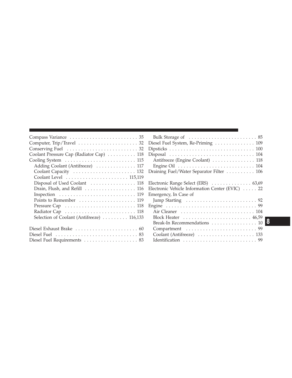 Dodge 2011 Ram Diesel User Manual | Page 167 / 174
