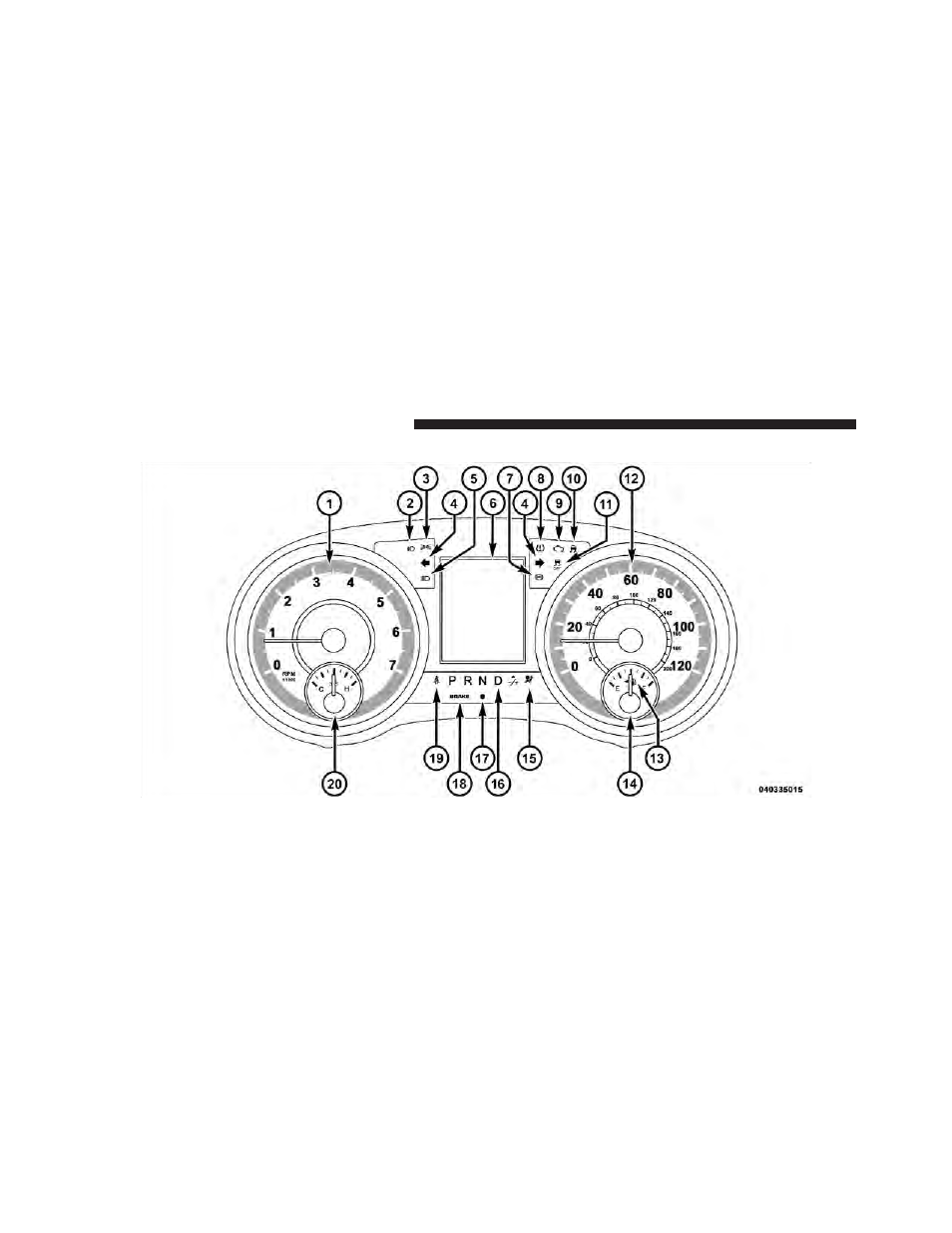 Instrument cluster — premium | Dodge 2011 Grand Caravan User Manual | Page 250 / 562