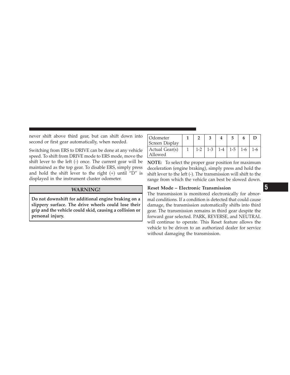 Dodge 2011 Grand Caravan User Manual | Page 363 / 562