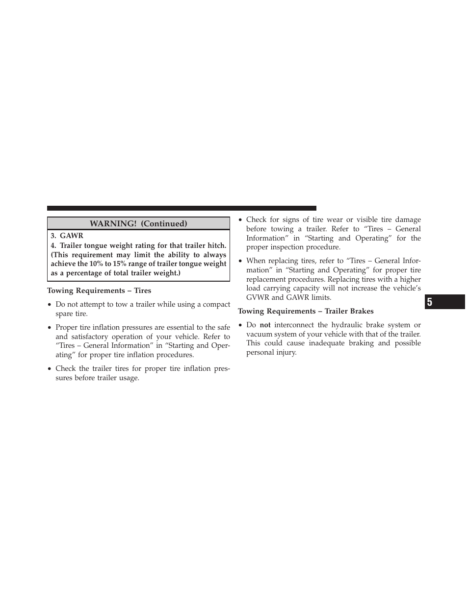 Dodge 2011 Grand Caravan User Manual | Page 433 / 562