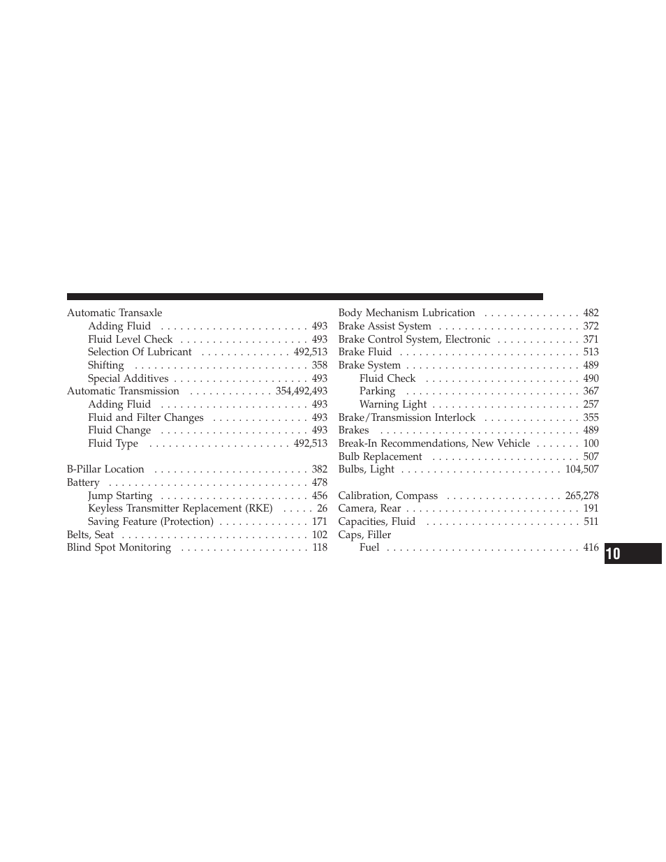 Dodge 2011 Grand Caravan User Manual | Page 543 / 562