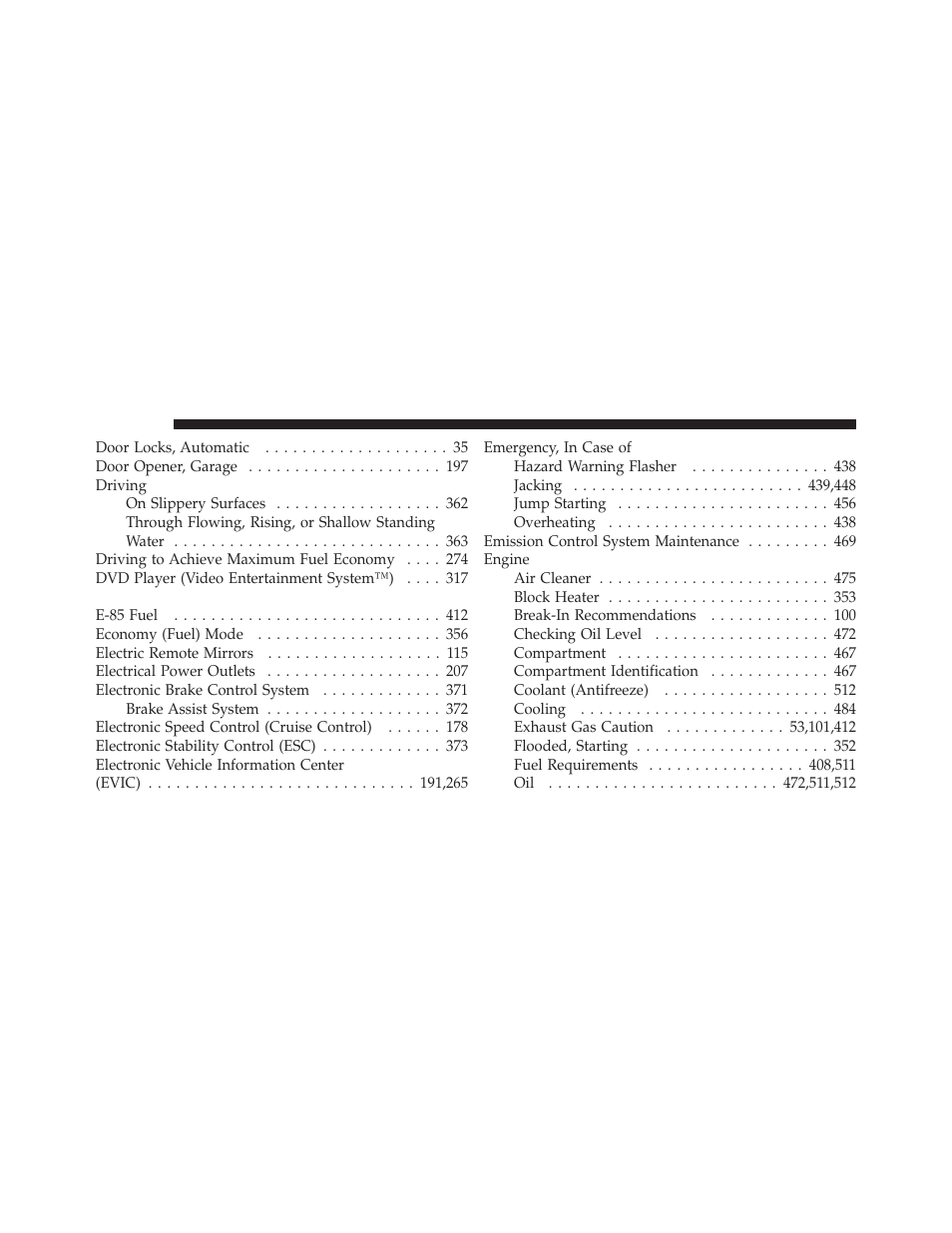 Dodge 2011 Grand Caravan User Manual | Page 546 / 562