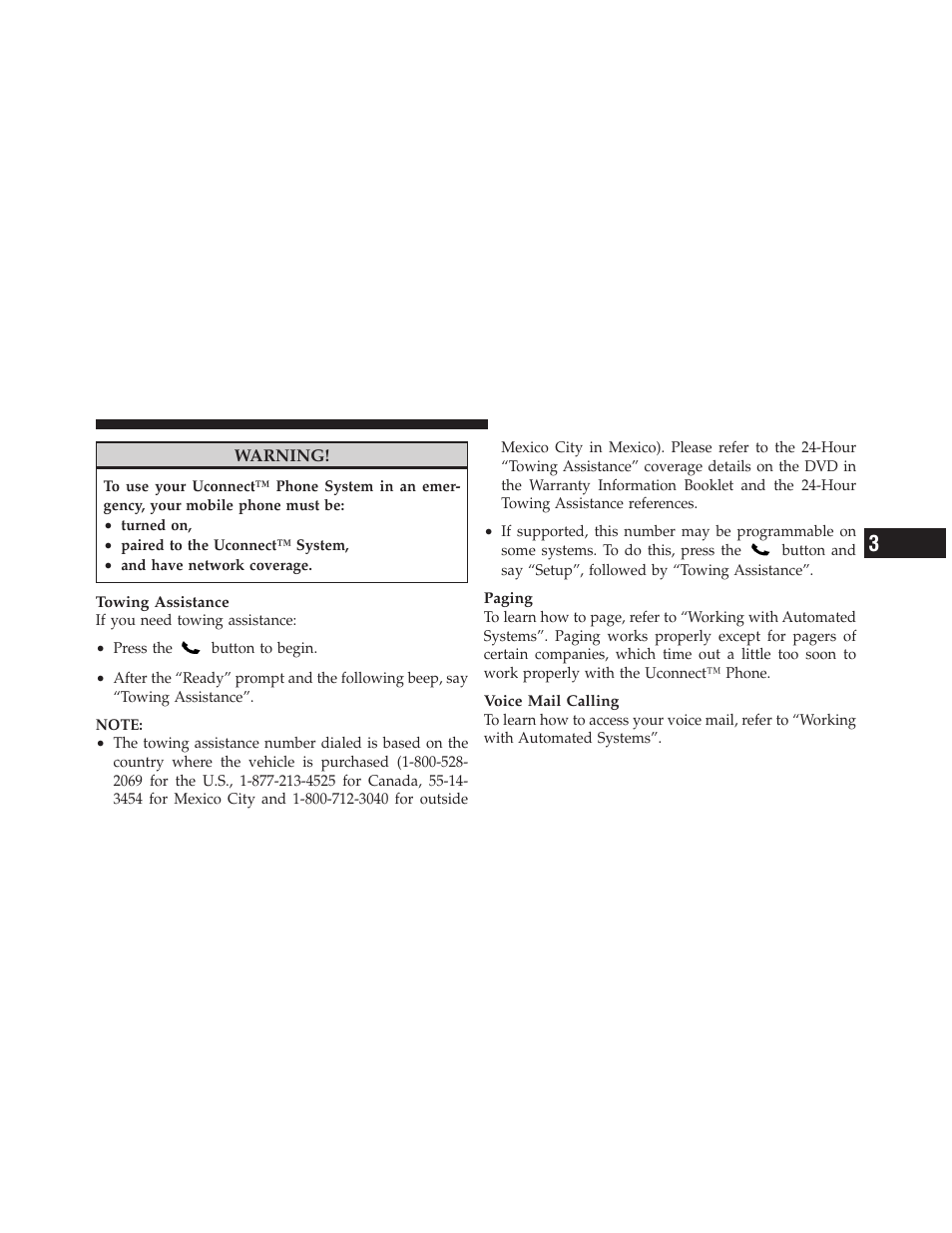 Dodge 2011 Dakota User Manual | Page 105 / 456