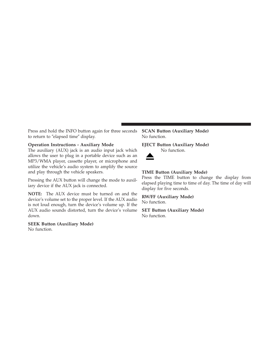 Dodge 2011 Dakota User Manual | Page 208 / 456