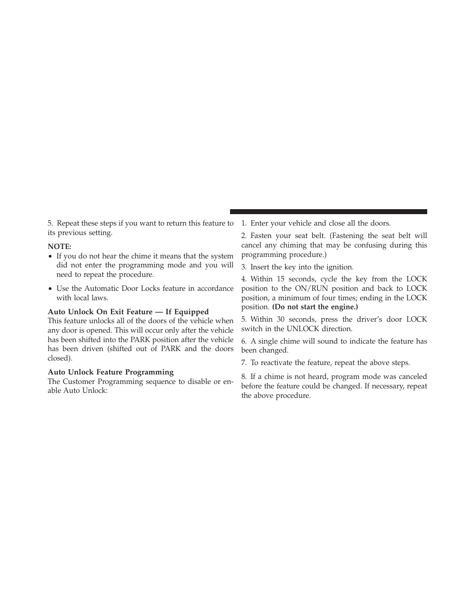 Dodge 2011 Dakota User Manual | Page 32 / 456