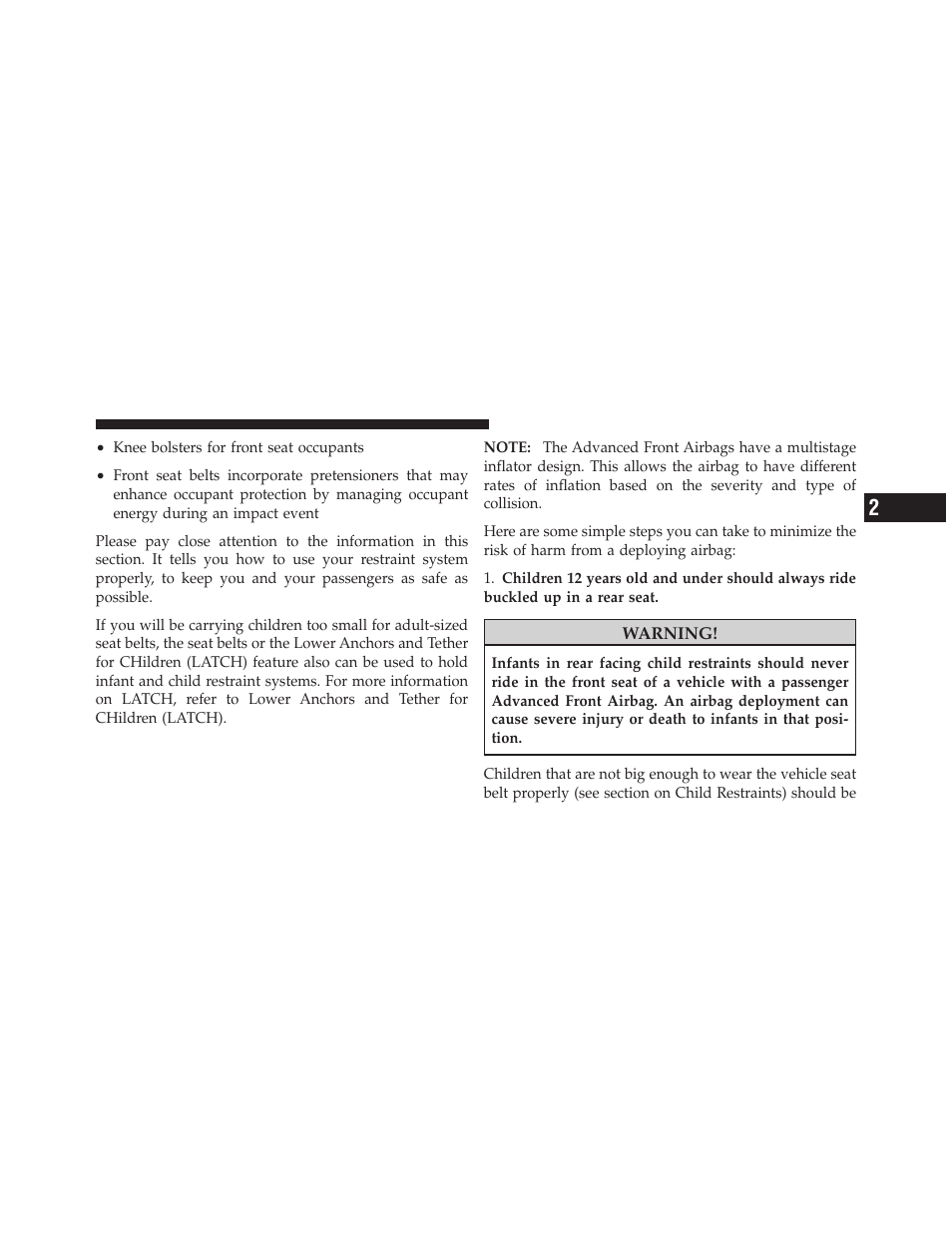 Dodge 2011 Dakota User Manual | Page 37 / 456