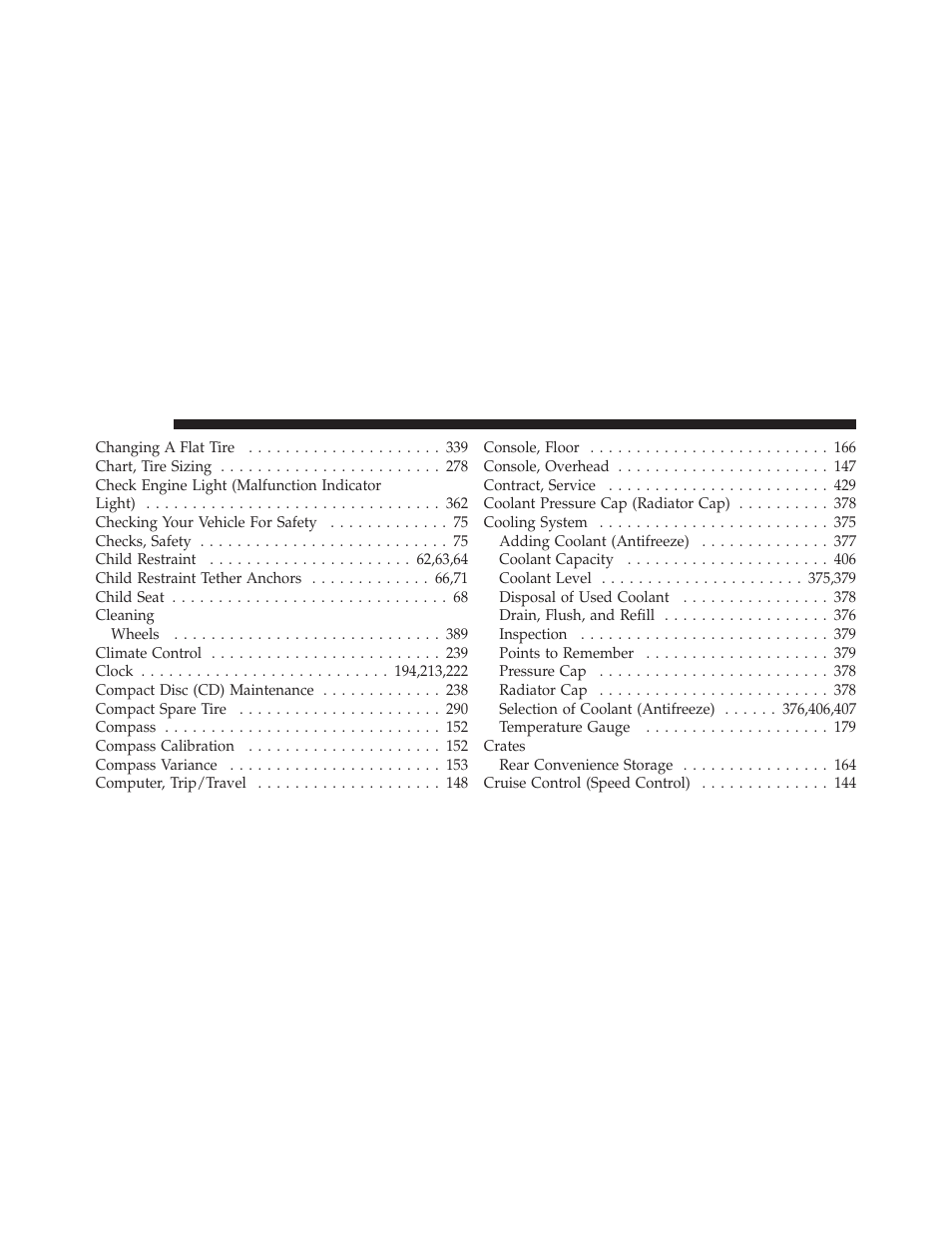 Dodge 2011 Dakota User Manual | Page 440 / 456