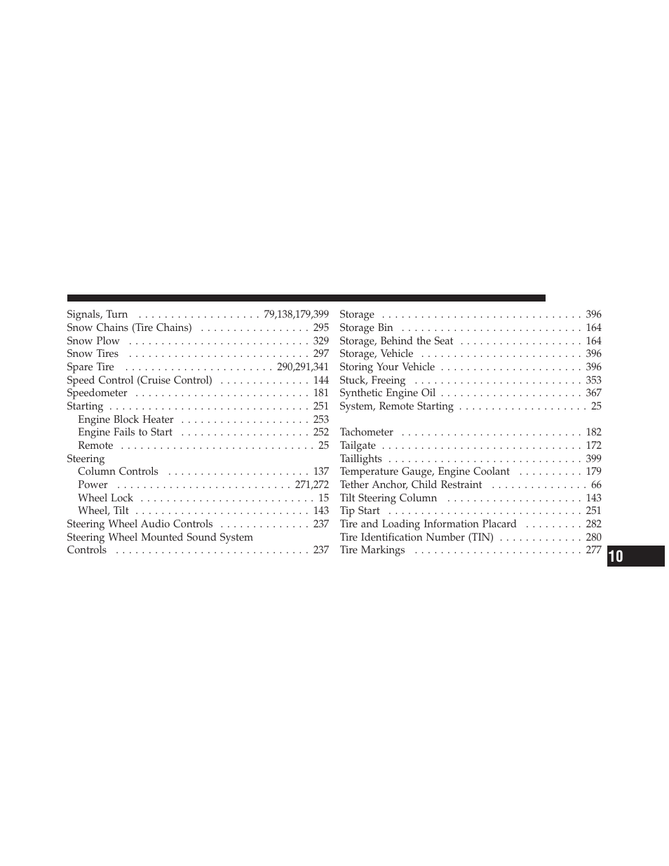 Dodge 2011 Dakota User Manual | Page 451 / 456