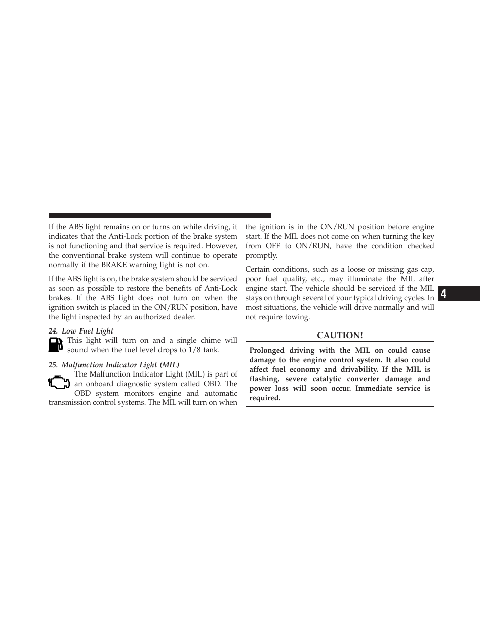 Dodge 2011 Challenger SRT8 User Manual | Page 185 / 460