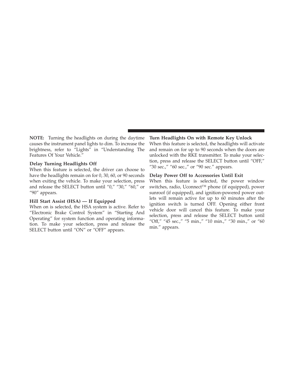 Dodge 2011 Challenger SRT8 User Manual | Page 202 / 460