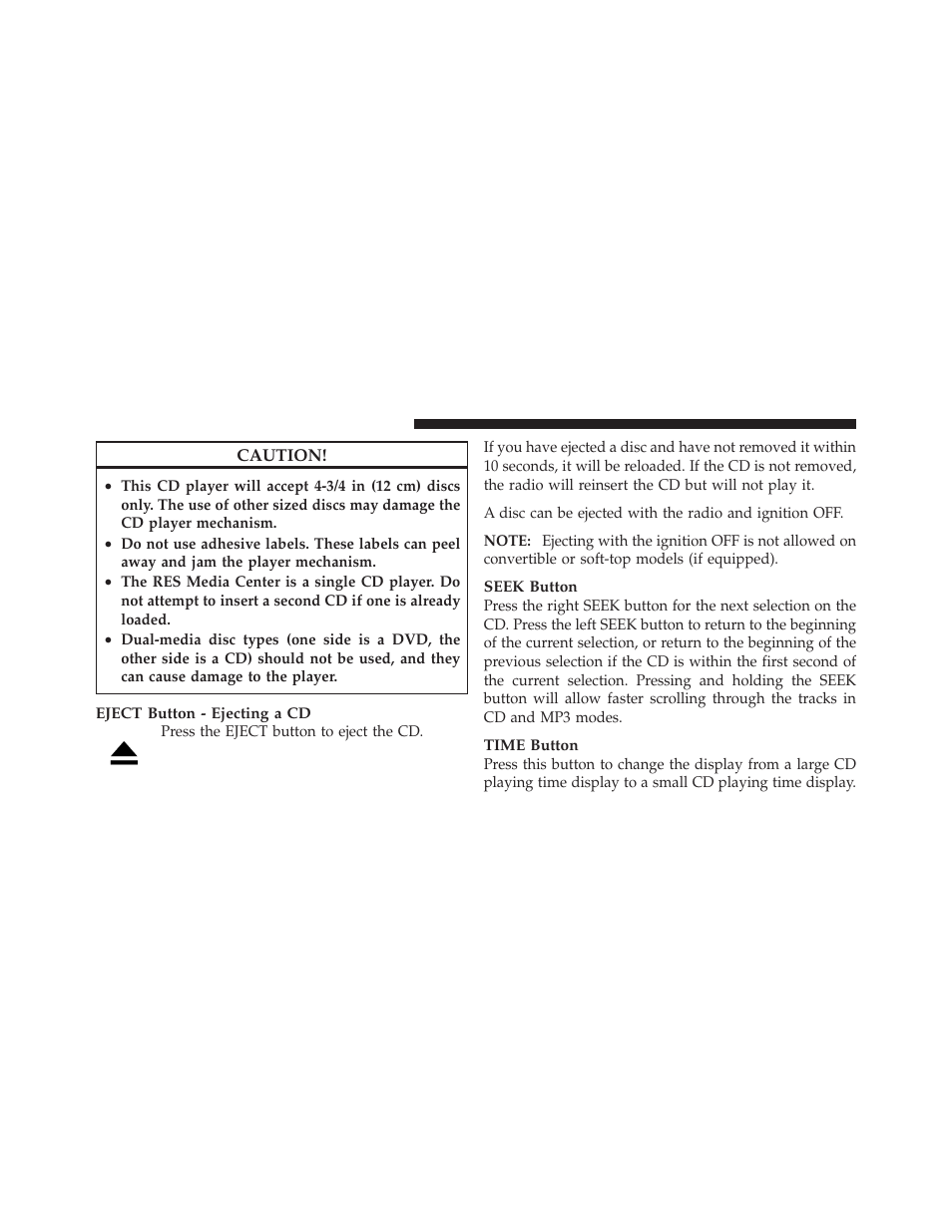Dodge 2011 Challenger SRT8 User Manual | Page 208 / 460