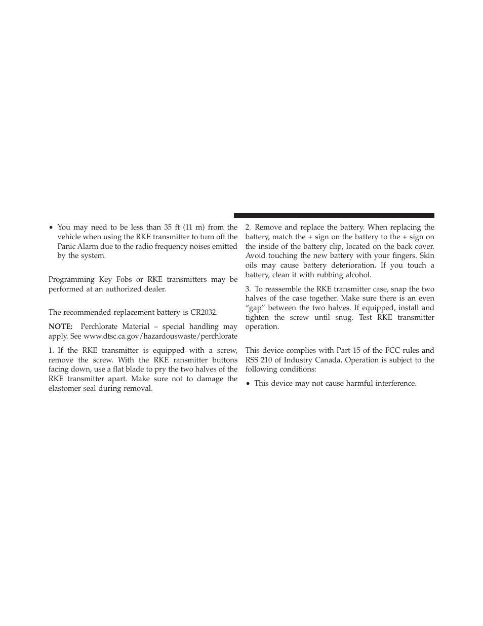 Programming additional transmitters, Transmitter battery replacement, General information | Dodge 2011 Challenger SRT8 User Manual | Page 28 / 460