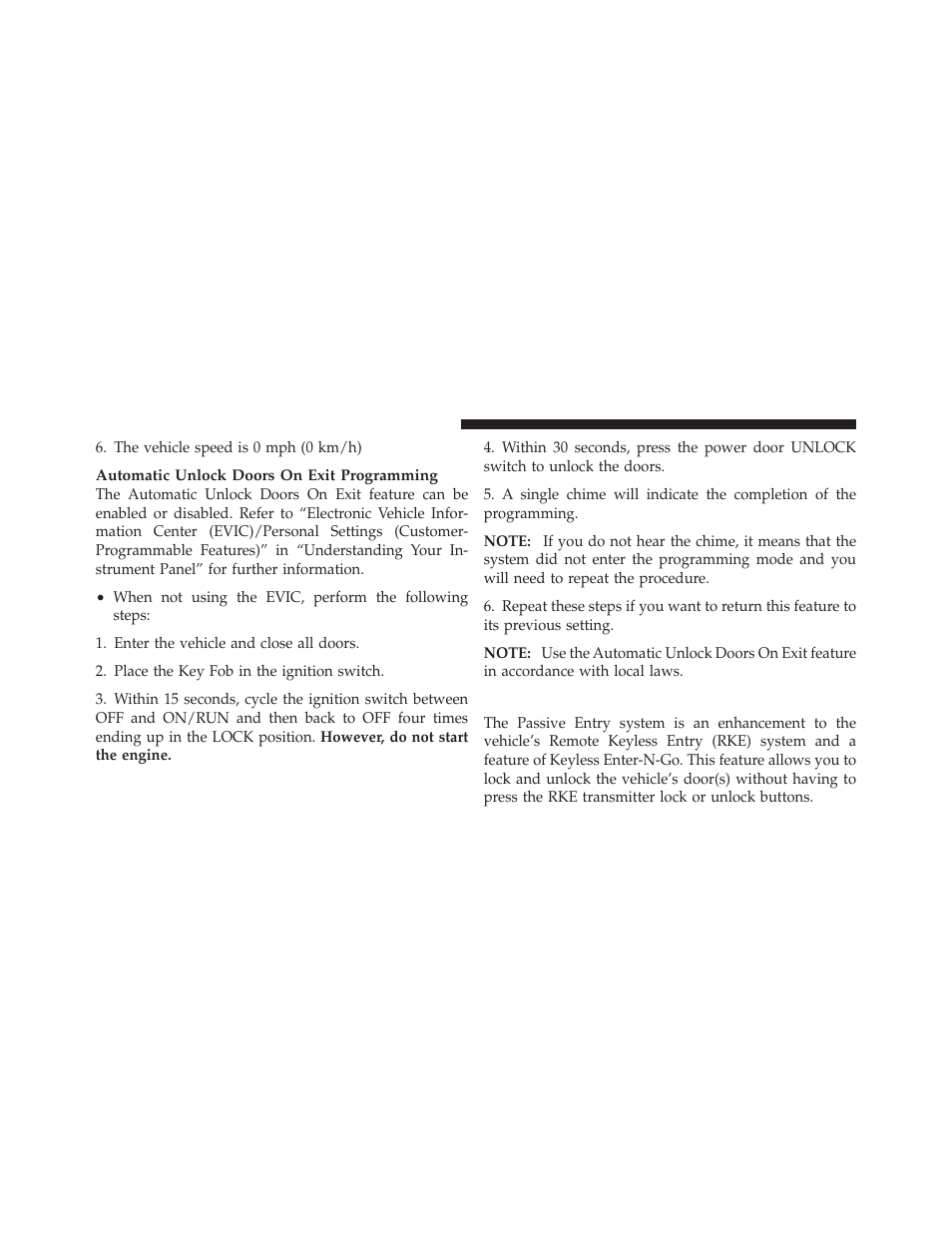 Keyless enter-n-go — if equipped | Dodge 2011 Challenger SRT8 User Manual | Page 36 / 460