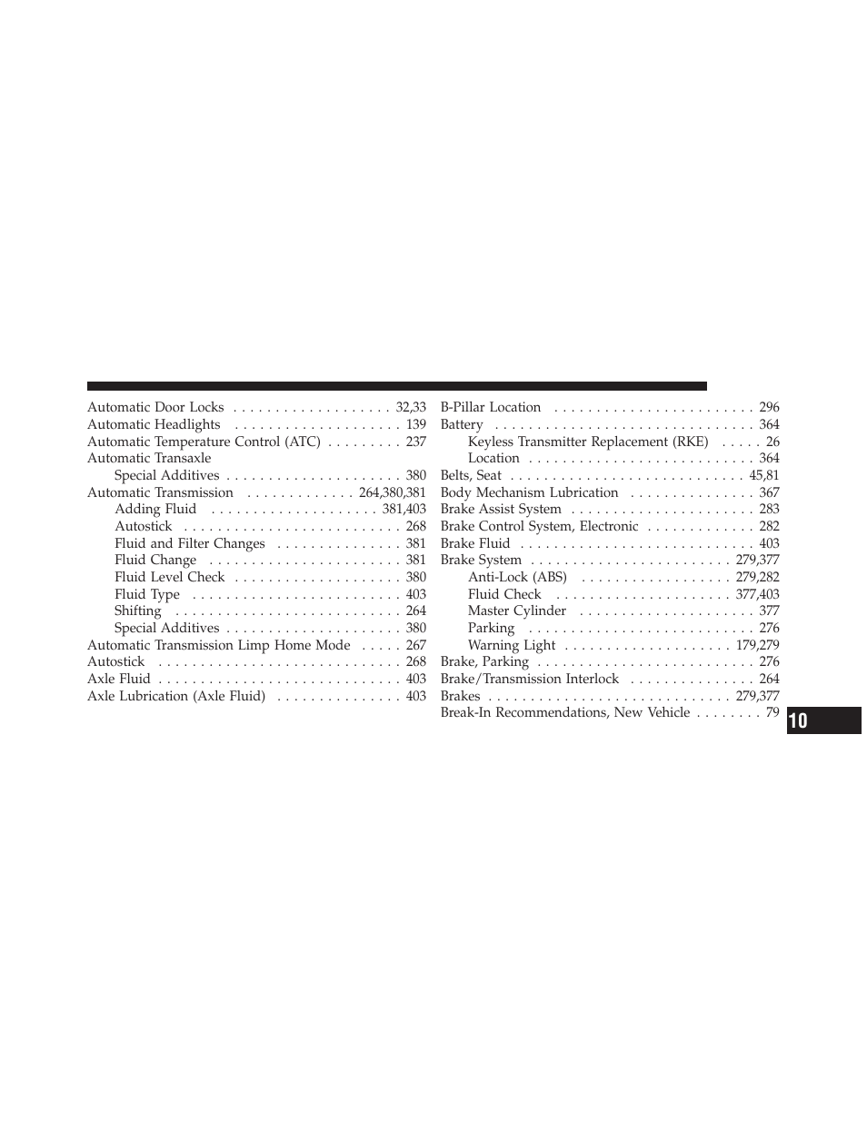 Dodge 2011 Challenger SRT8 User Manual | Page 439 / 460