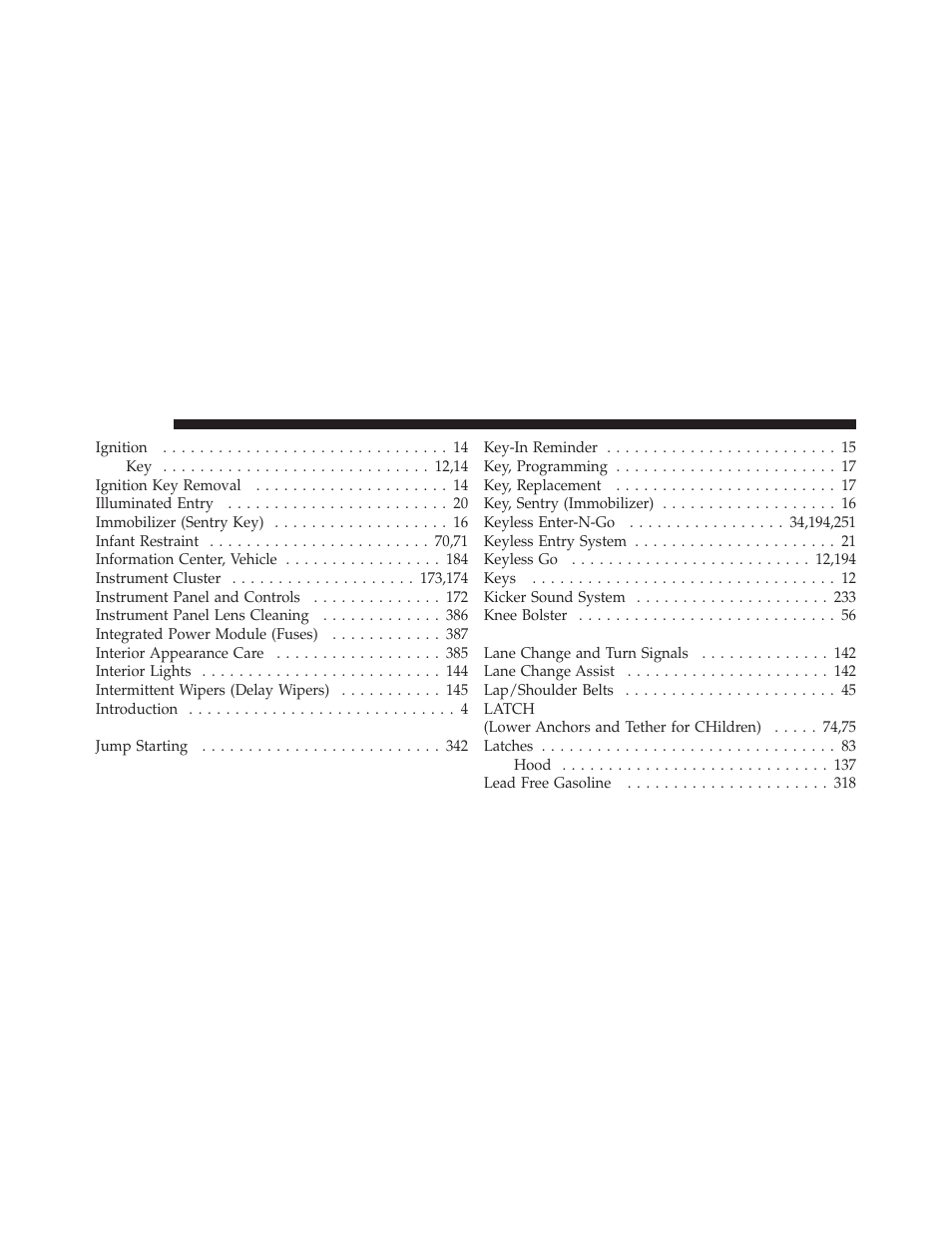 Dodge 2011 Challenger SRT8 User Manual | Page 446 / 460