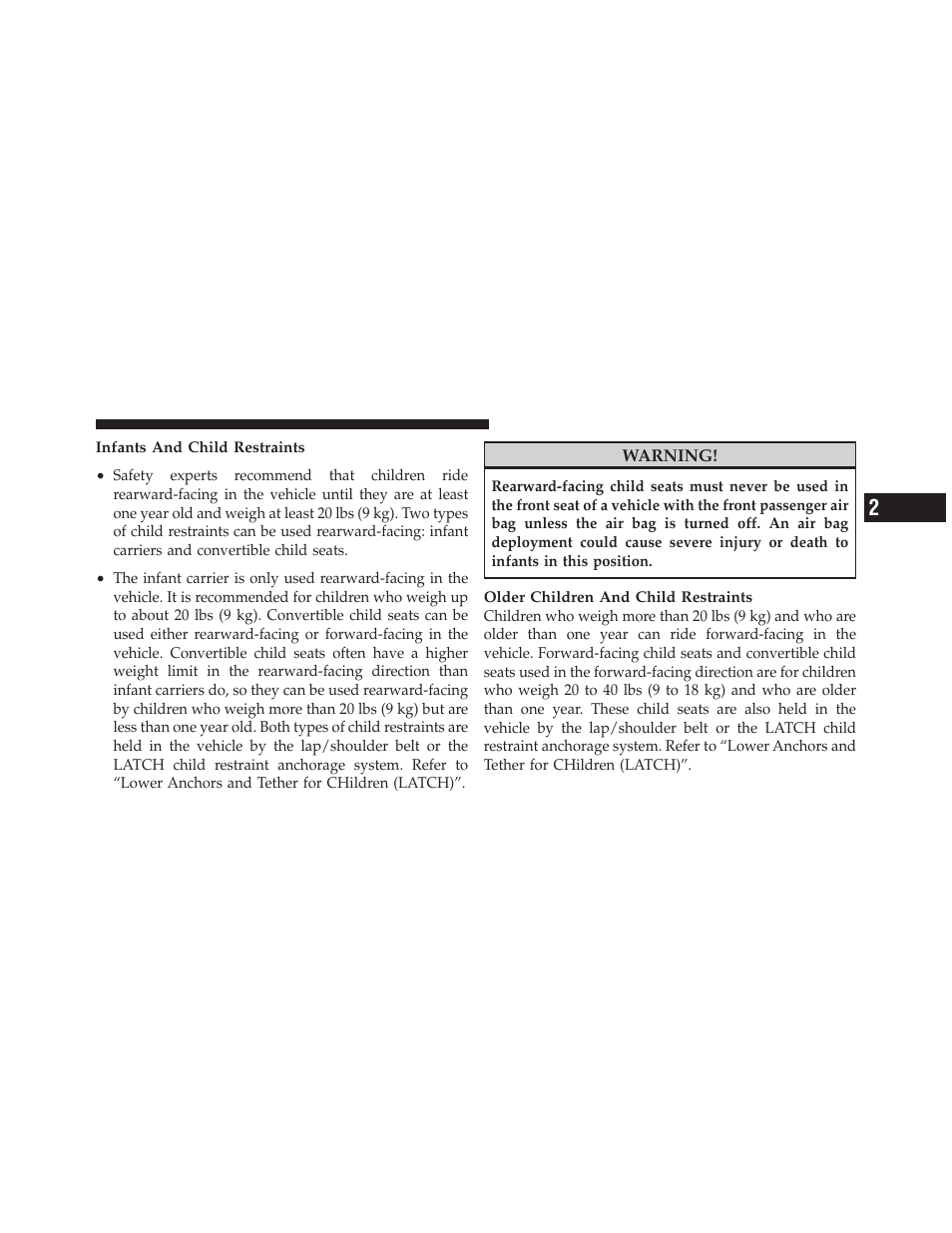 Dodge 2011 Challenger SRT8 User Manual | Page 73 / 460