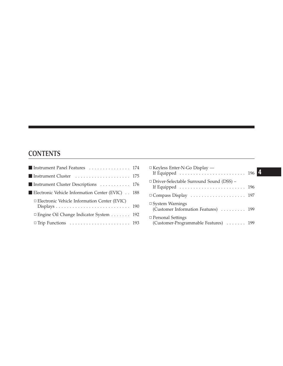 Dodge 2011 Challenger User Manual | Page 173 / 490