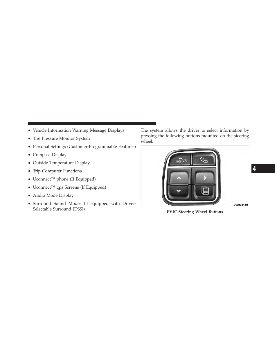 Dodge 2011 Challenger User Manual | Page 191 / 490