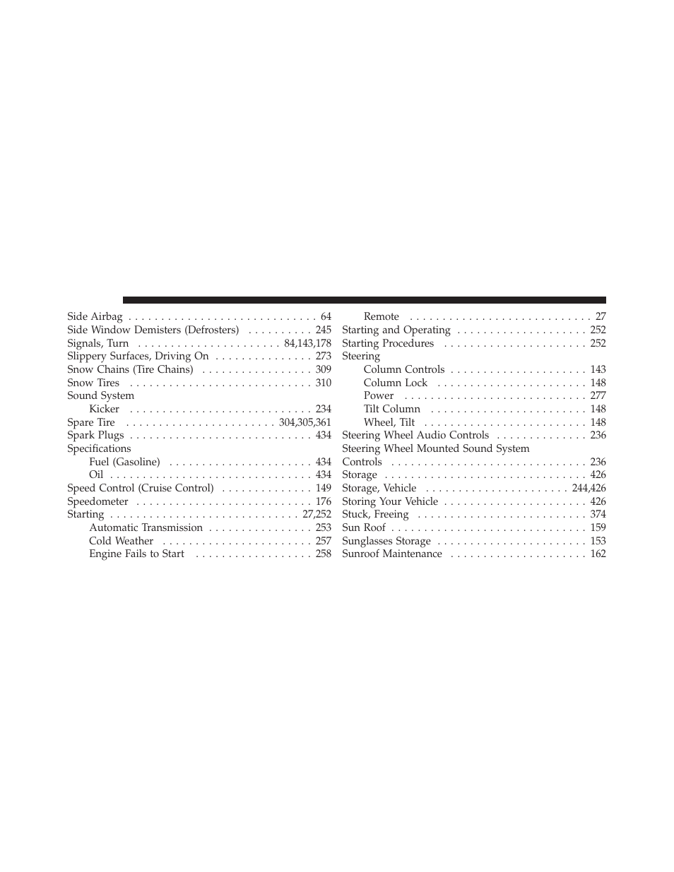 Dodge 2011 Challenger User Manual | Page 484 / 490