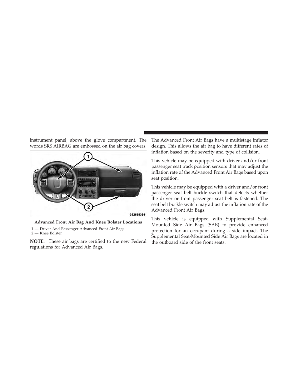 Dodge 2011 Challenger User Manual | Page 58 / 490