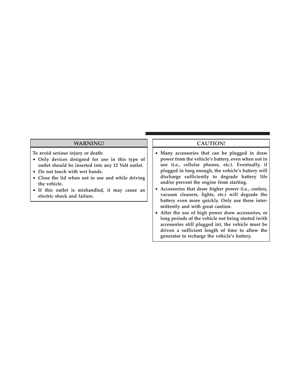 Dodge 2011 Caliber User Manual | Page 172 / 486